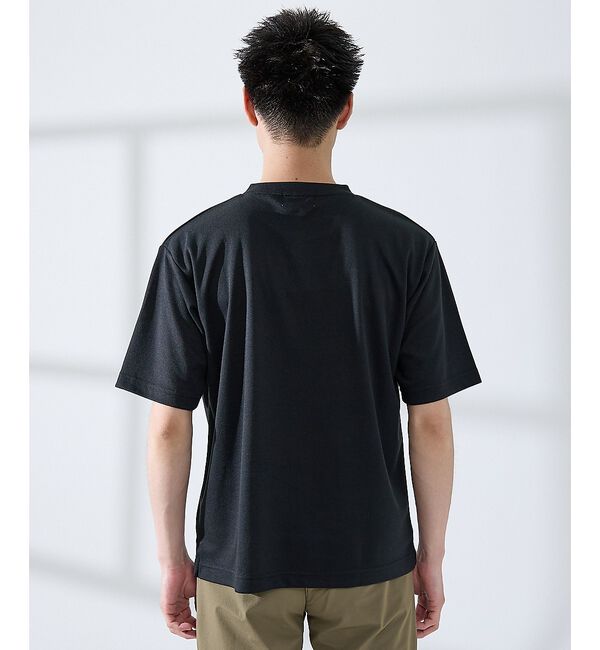 ABAHOUSE「サカリバ レイヤード ヘンリーネック Tシャツ」|Tシャツ・カットソー|