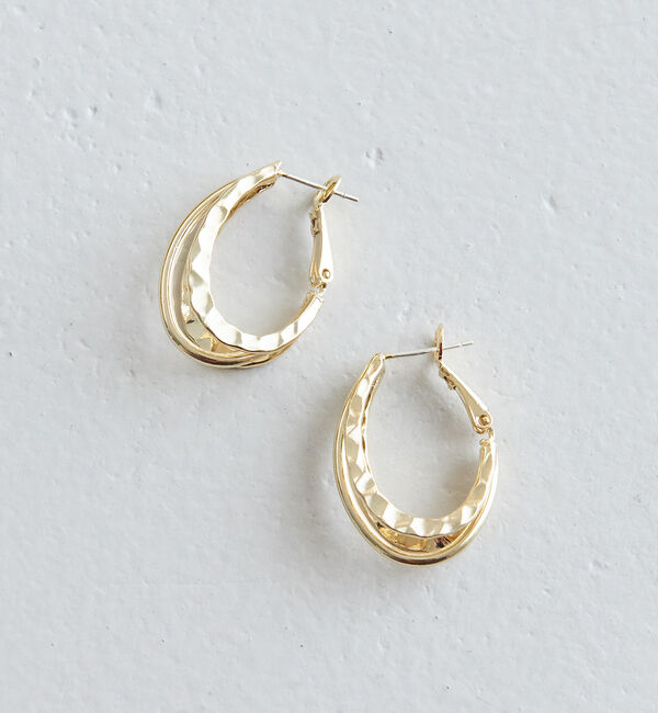 Rouge vif「【sauvage peau】メタル変形デザインピアス」|ピアス|その他1