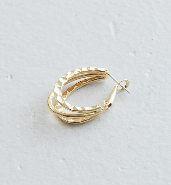 Rouge vif「【sauvage peau】メタル変形デザインピアス」|ピアス|