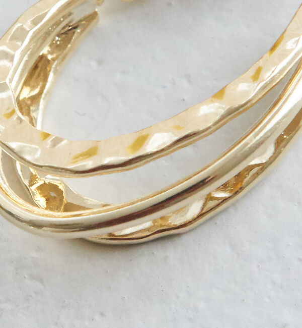 Rouge vif「【sauvage peau】メタル変形デザインピアス」|ピアス|