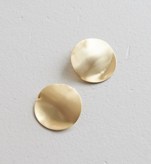 Rouge vif「【sauvage peau】メタル変形デザインピアス」|ピアス|