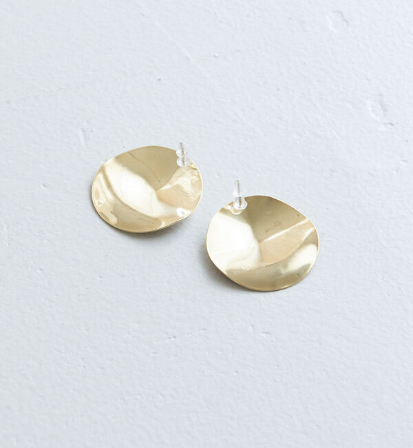Rouge vif「【sauvage peau】メタル変形デザインピアス」|ピアス|