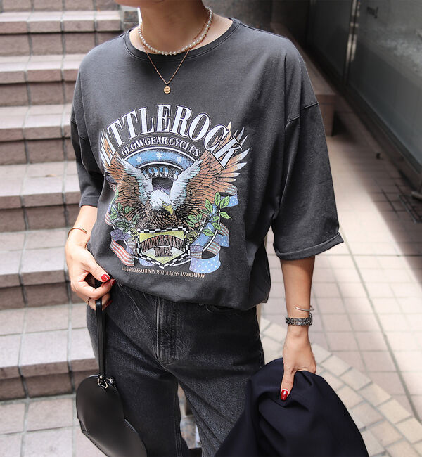 Rouge vif「【MICA&DEAL&times;GOOD ROCK SPEED】ロックT / 5分袖 /」|Tシャツ・カットソー|