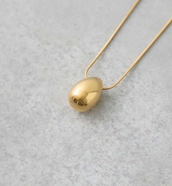 qualite「【ステンレス】スライドチェーンワントップネックレス」|ネックレス|