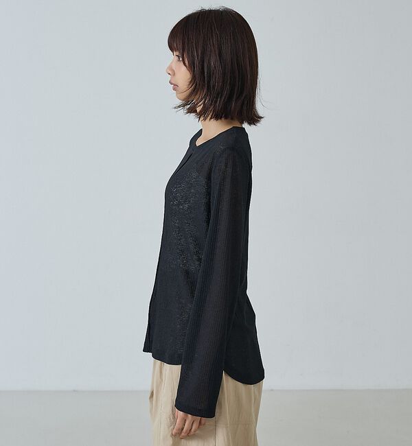 abahouse mavie「【販売店舗限定】シアーフライスロンT」|Tシャツ・カットソー|