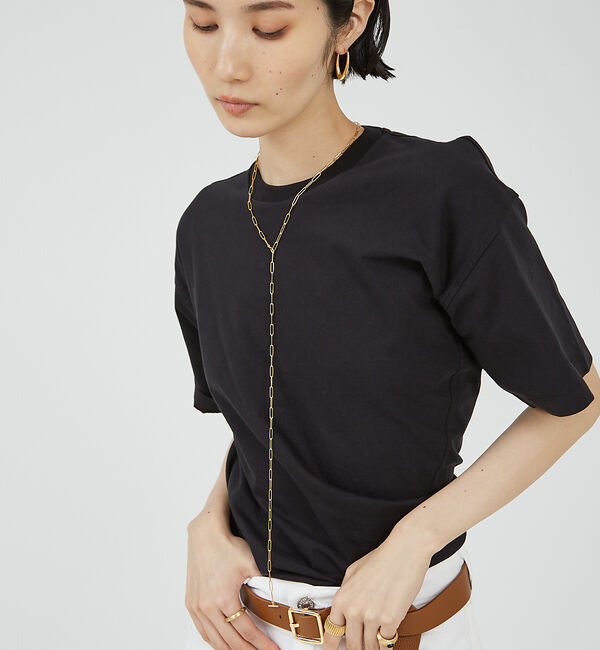 The Store by C' 「【TOTEME】Twisted Jersey Tee／ツイストジャージTシャツ」|Tシャツ・カットソー|