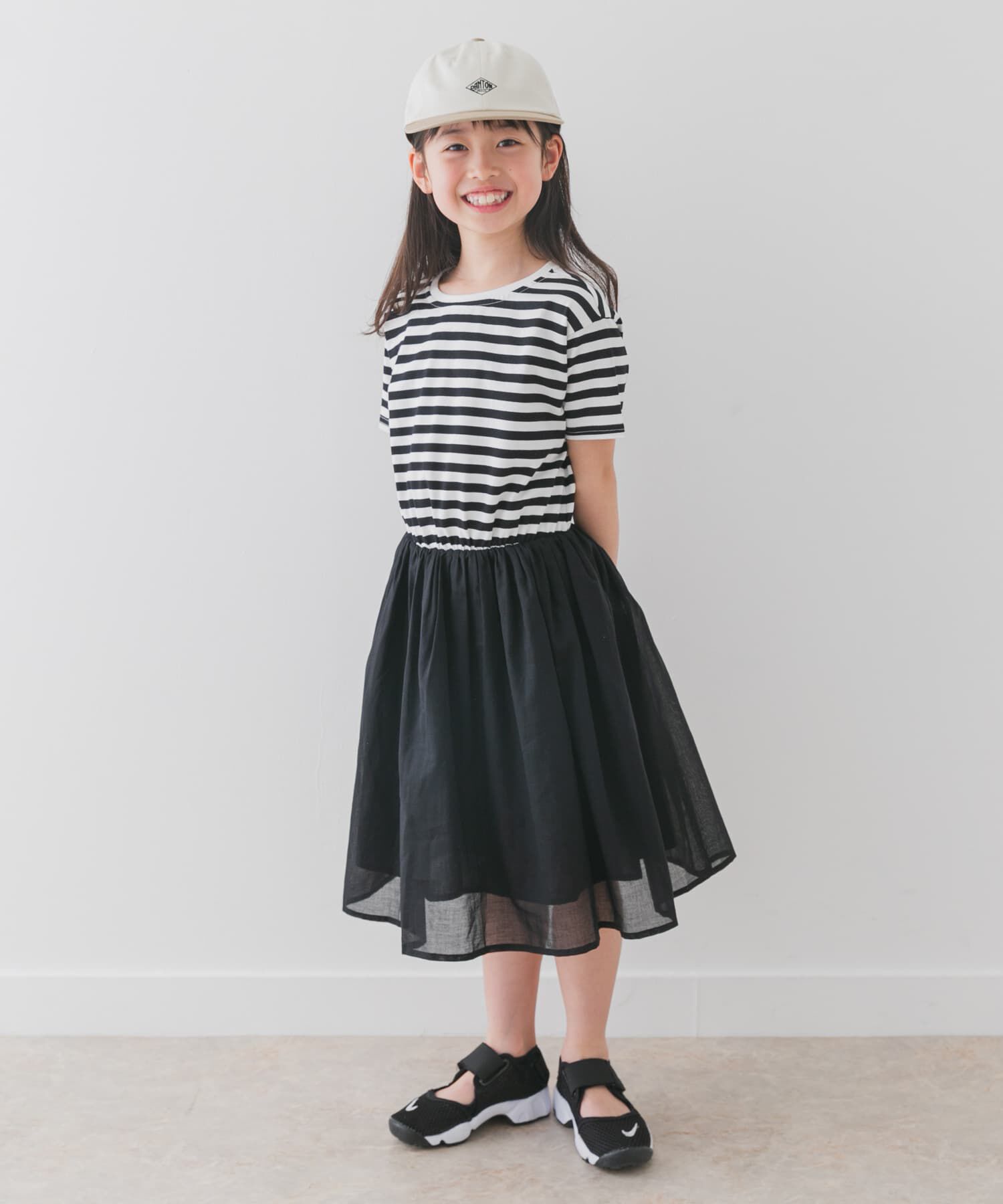URBAN RESEARCH DOORS「『親子リンク』『UR TECH』ボイルドッキングワンピース(KIDS)」|ワンピース|