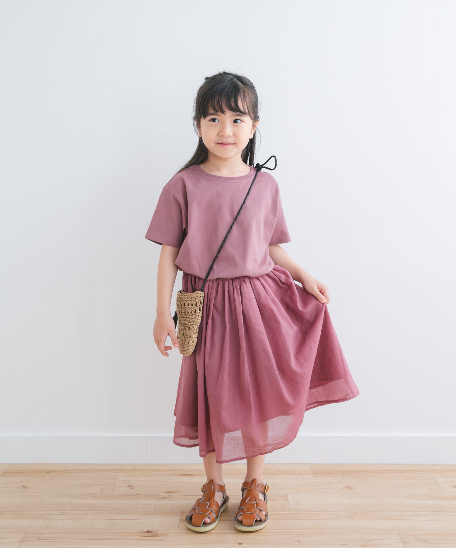 URBAN RESEARCH DOORS「『親子リンク』『UR TECH』ボイルドッキングワンピース(KIDS)」|ワンピース|