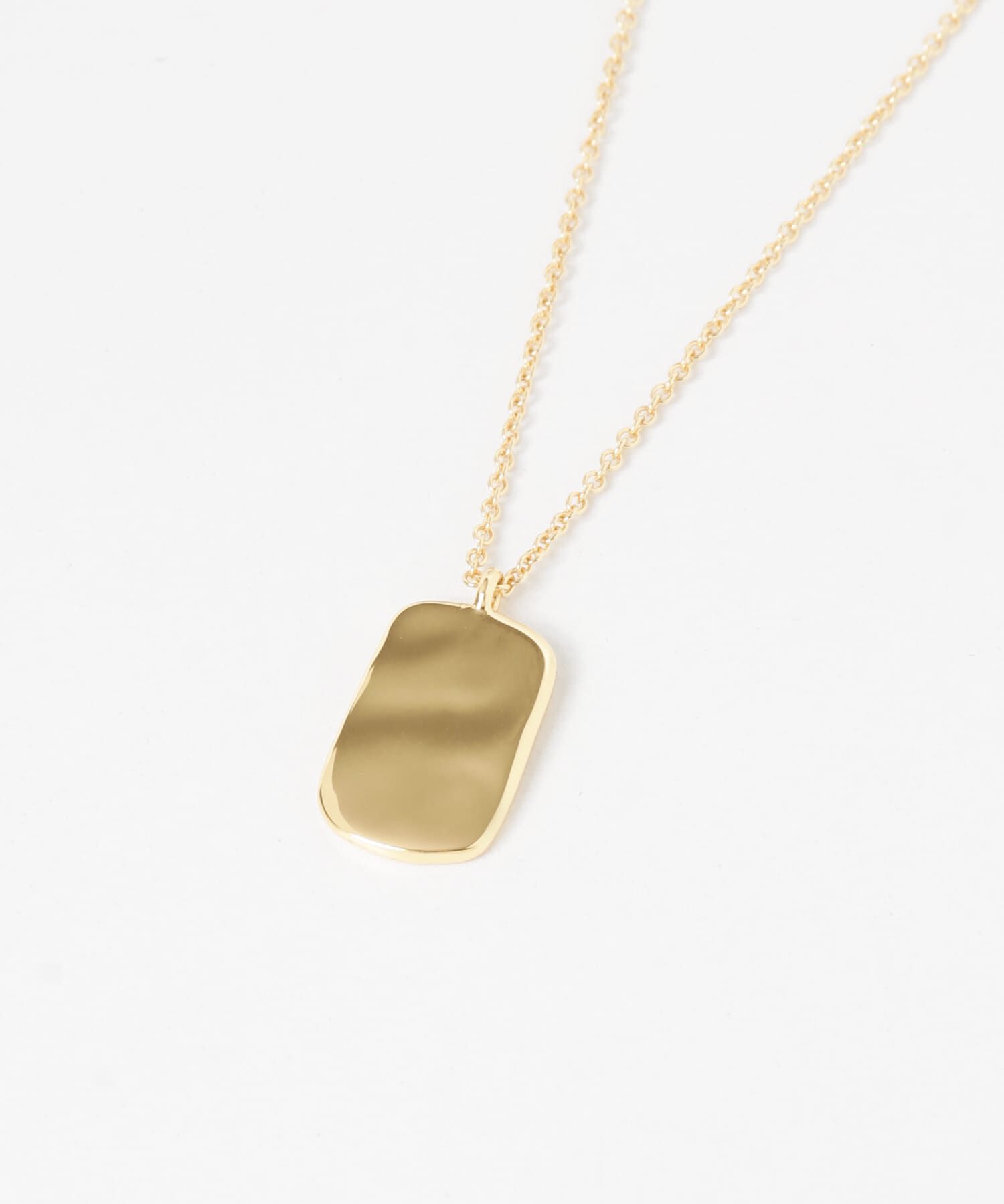 SMELLY「SMELLY so&rsquo;　rectangle plate necklace」|ネックレス|