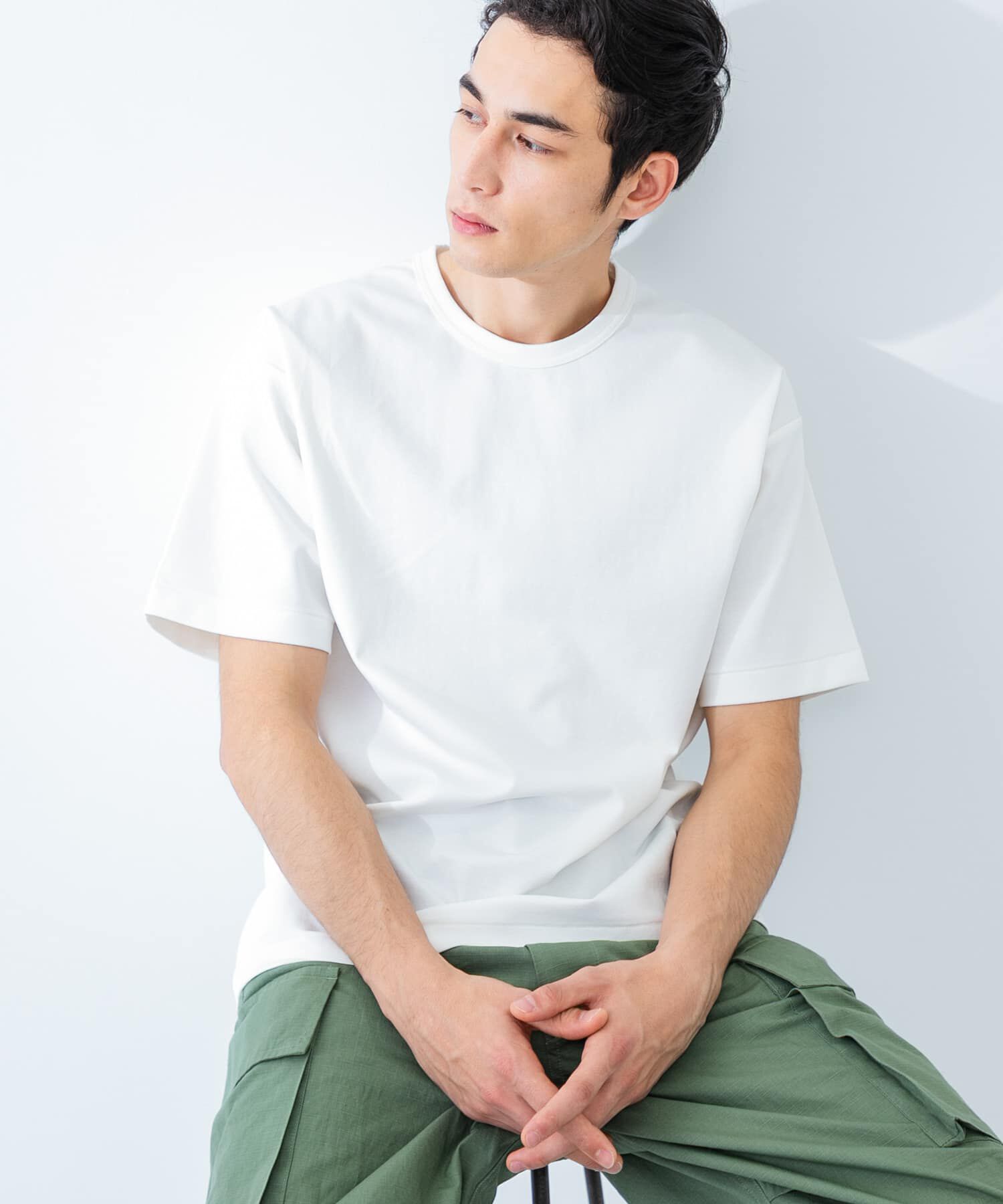 URBAN RESEARCH「接触冷感スムージーTシャツ」|Tシャツ・カットソー|ホワイト