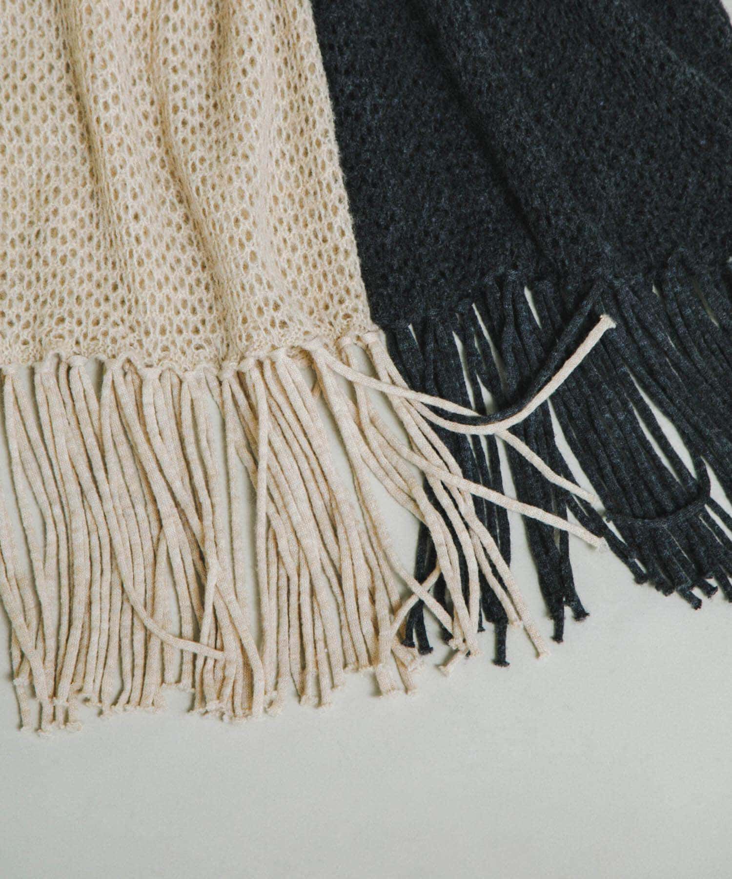 LAATO「fringe mesh skirt」|スカート|