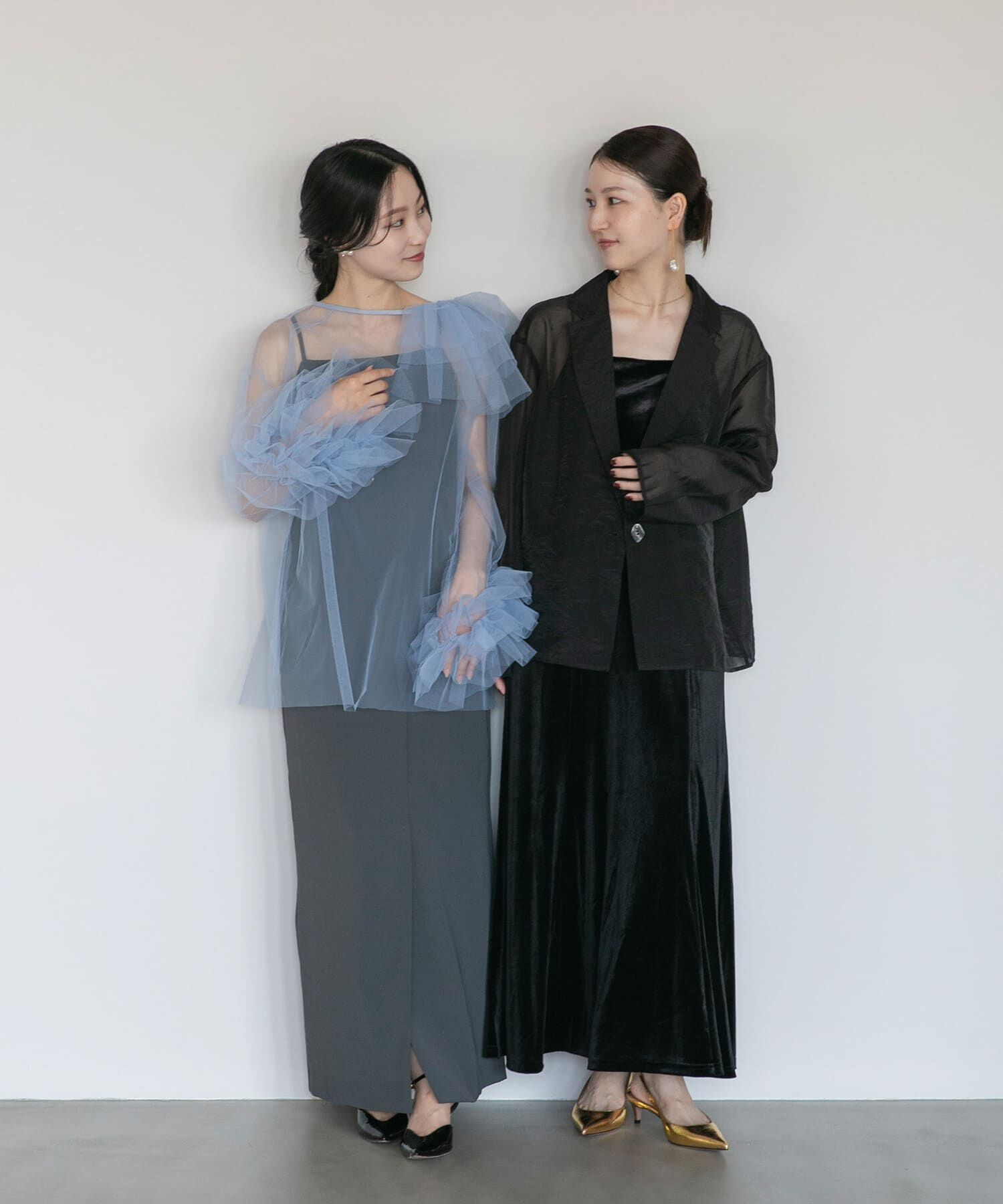 URBAN RESEARCH ROSSO「ANDRESD　blooming tulle dress」|ワンピース|