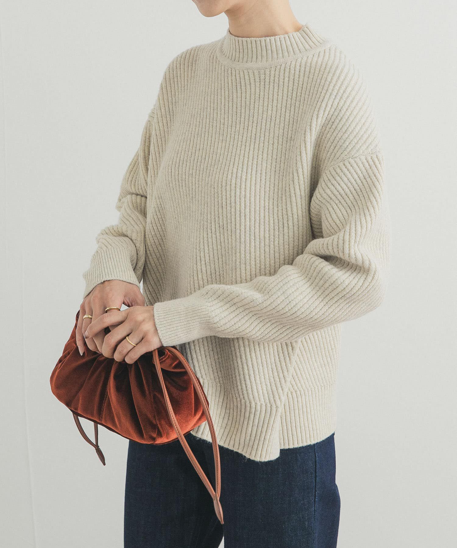 URBAN RESEARCH DOORS「ツイル編みKNIT」|ニット・セーター|