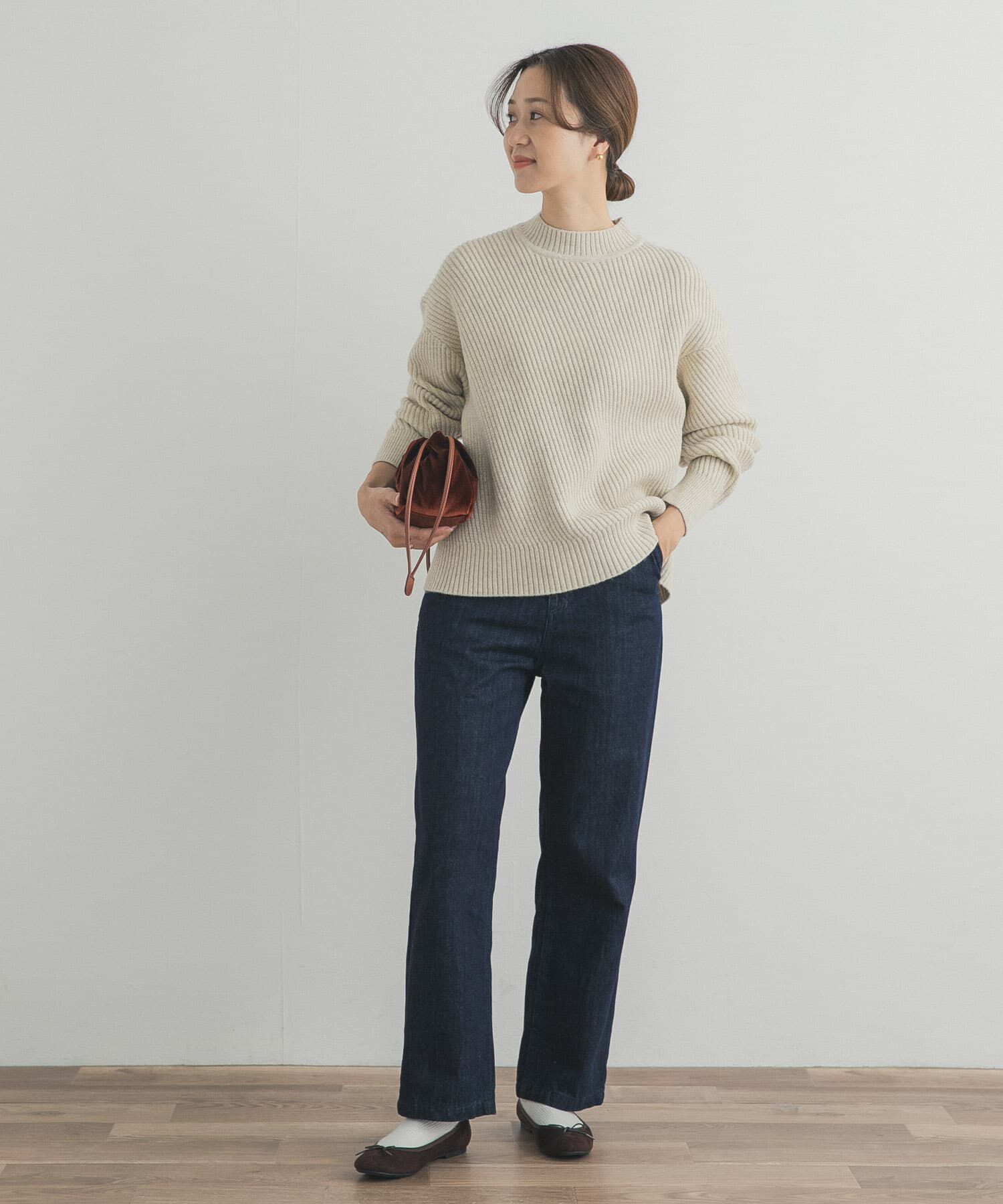 URBAN RESEARCH DOORS「ツイル編みKNIT」|ニット・セーター|