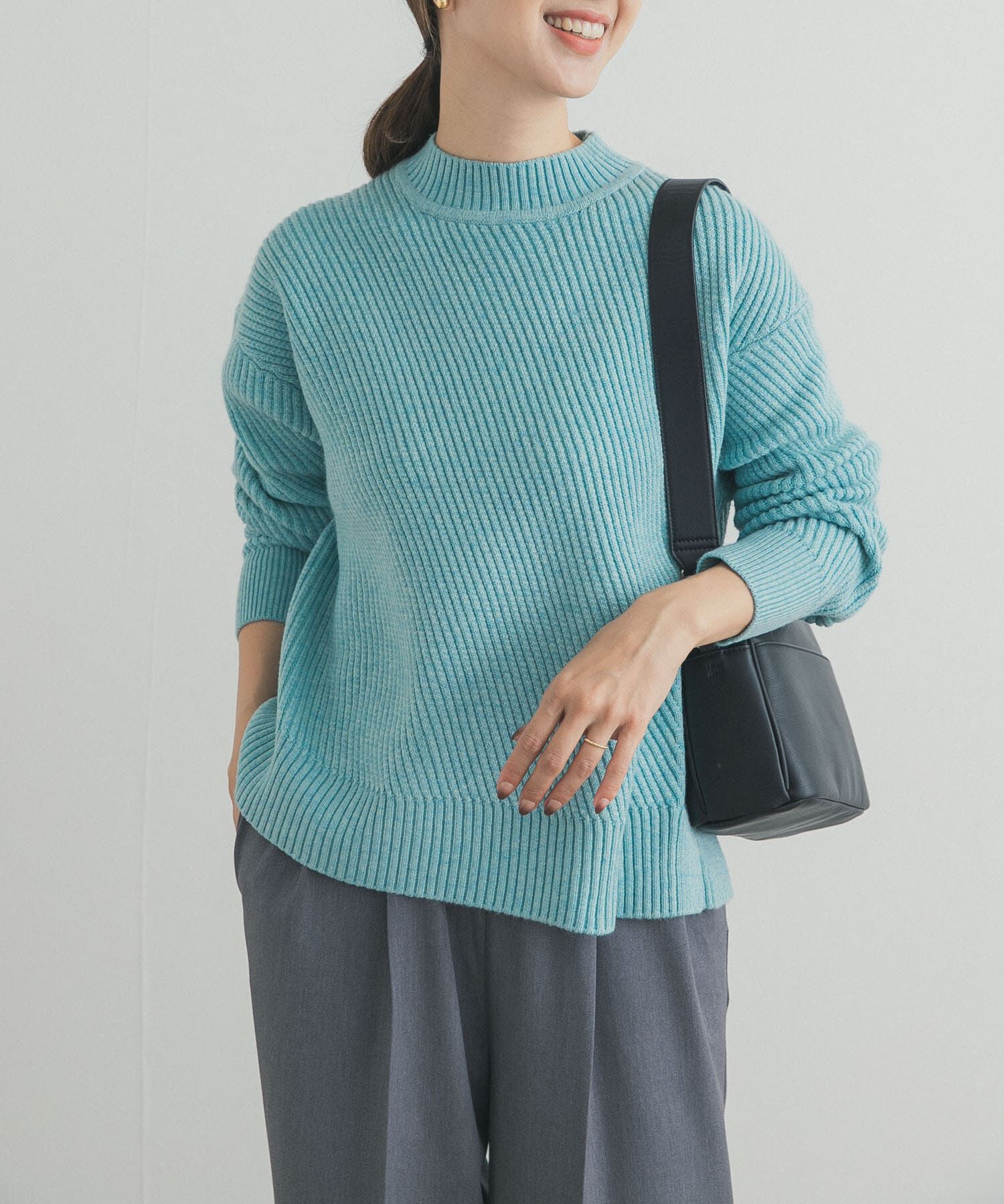 URBAN RESEARCH DOORS「ツイル編みKNIT」|ニット・セーター|