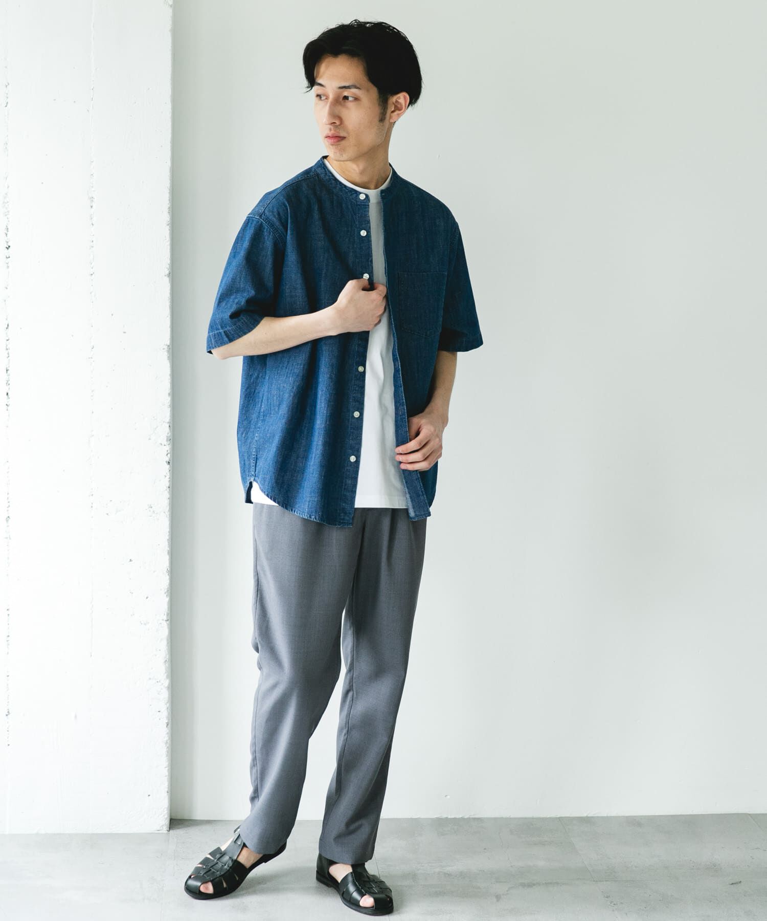 URBAN RESEARCH DOORS「リネンライクイージートラウザー」|その他|