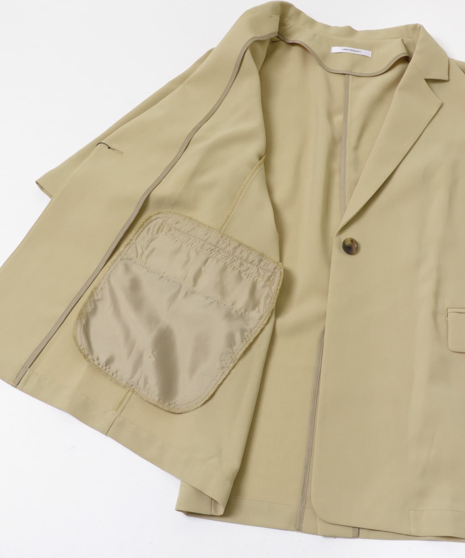 URBAN RESEARCH「『UR TECH DRYLUXE』ハーフスリーブジャケット」|その他|