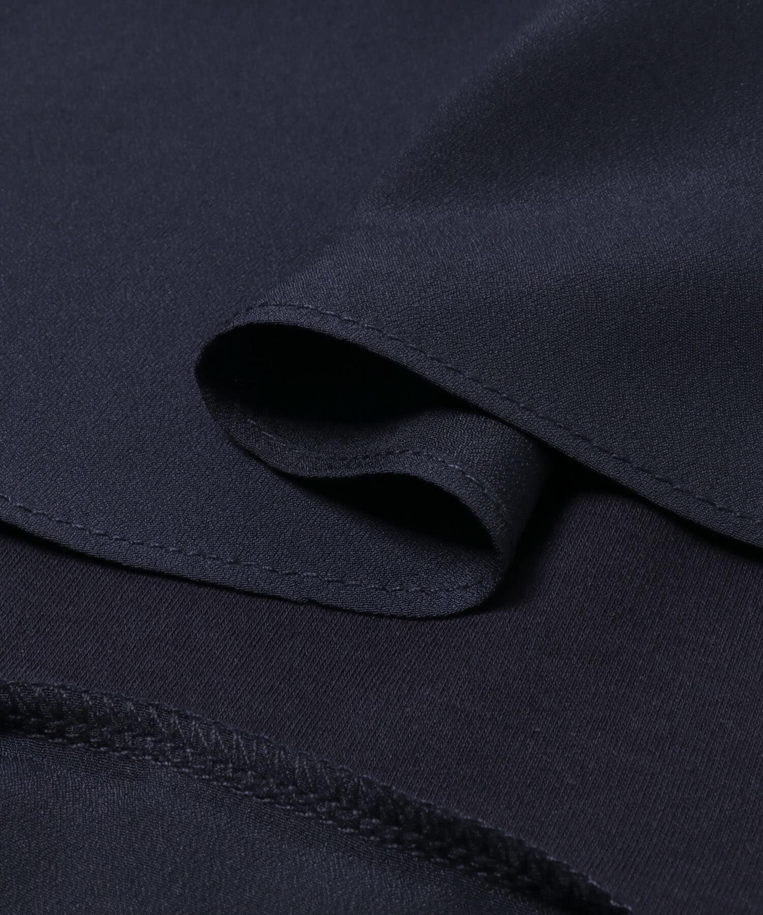 URBAN RESEARCH DOORS「異素材切替えラウンドヘムプルオーバー」|Tシャツ・カットソー|