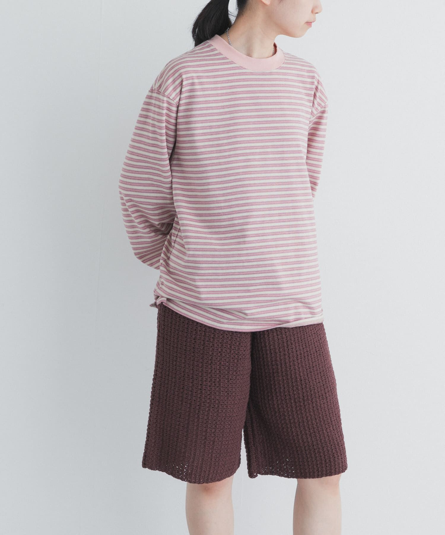 URBAN RESEARCH DOORS「『別注』AFLOAH&times;DOORS　KNIT SHORT PANTS」|その他|