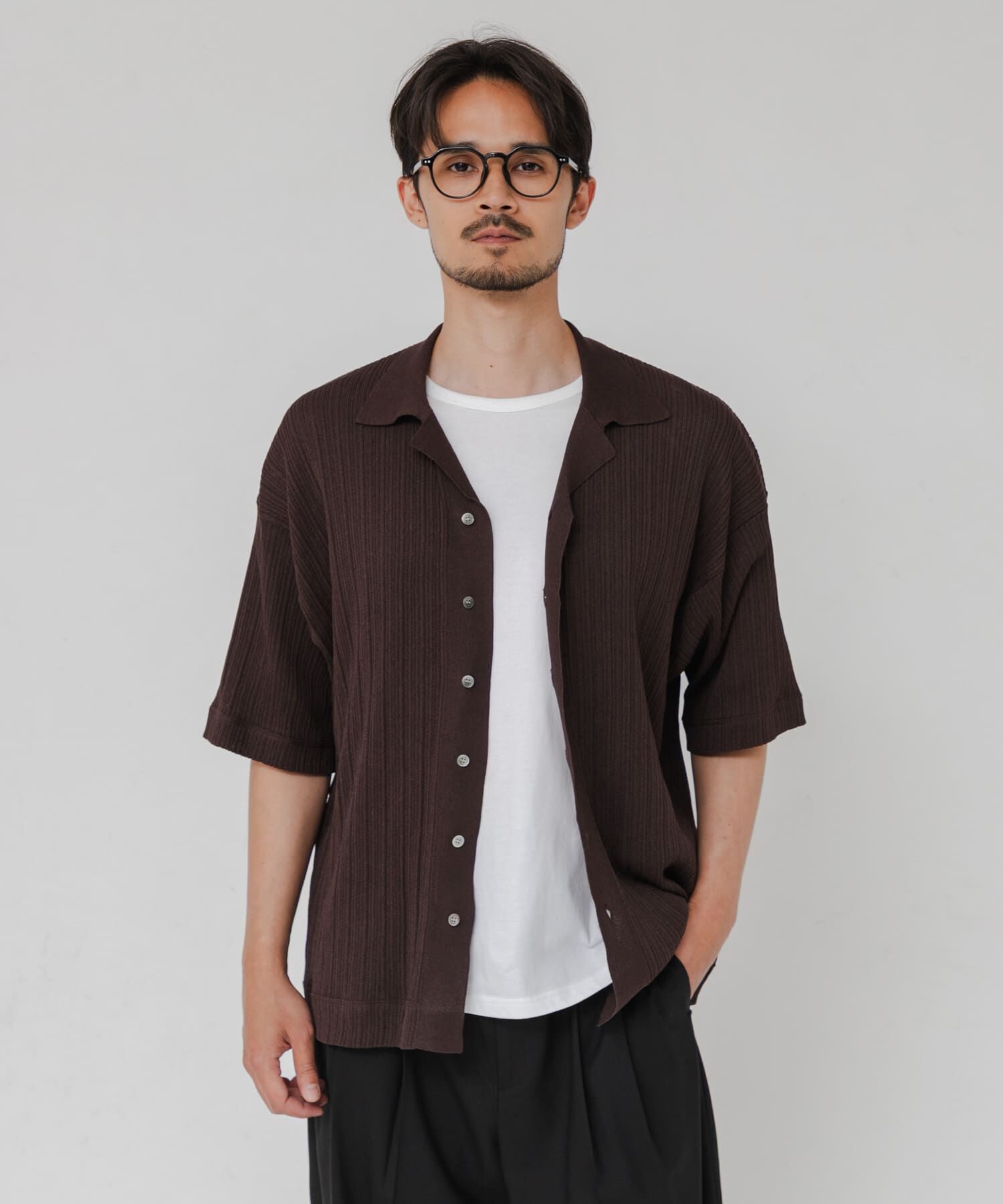 URBAN RESEARCH「『別注』crepuscule&times;URBAN RESEARCH　WASHI SHORT-SLEEVE SHIRTS」|シャツ・ブラウス|