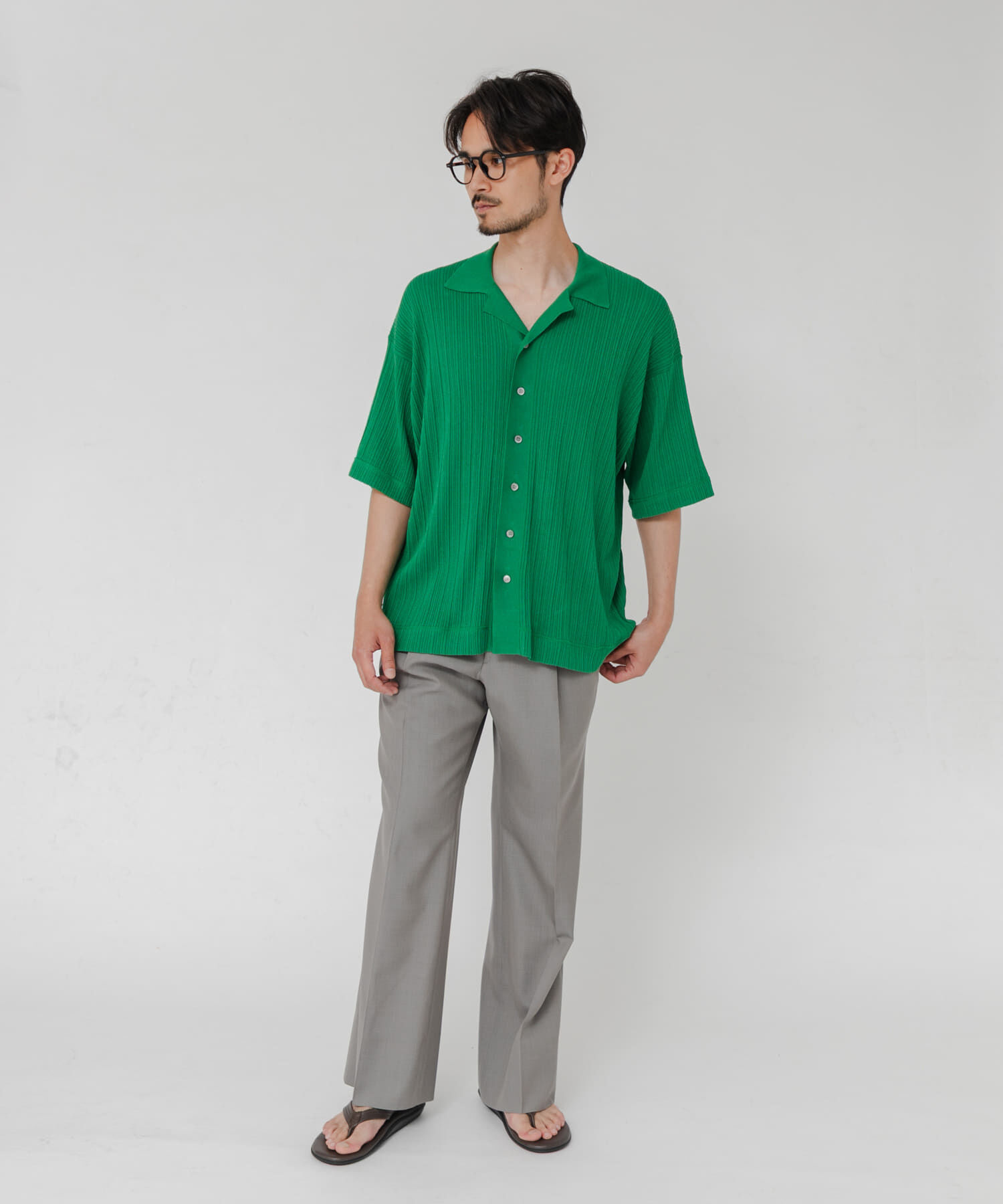URBAN RESEARCH「『別注』crepuscule&times;URBAN RESEARCH　WASHI SHORT-SLEEVE SHIRTS」|シャツ・ブラウス|
