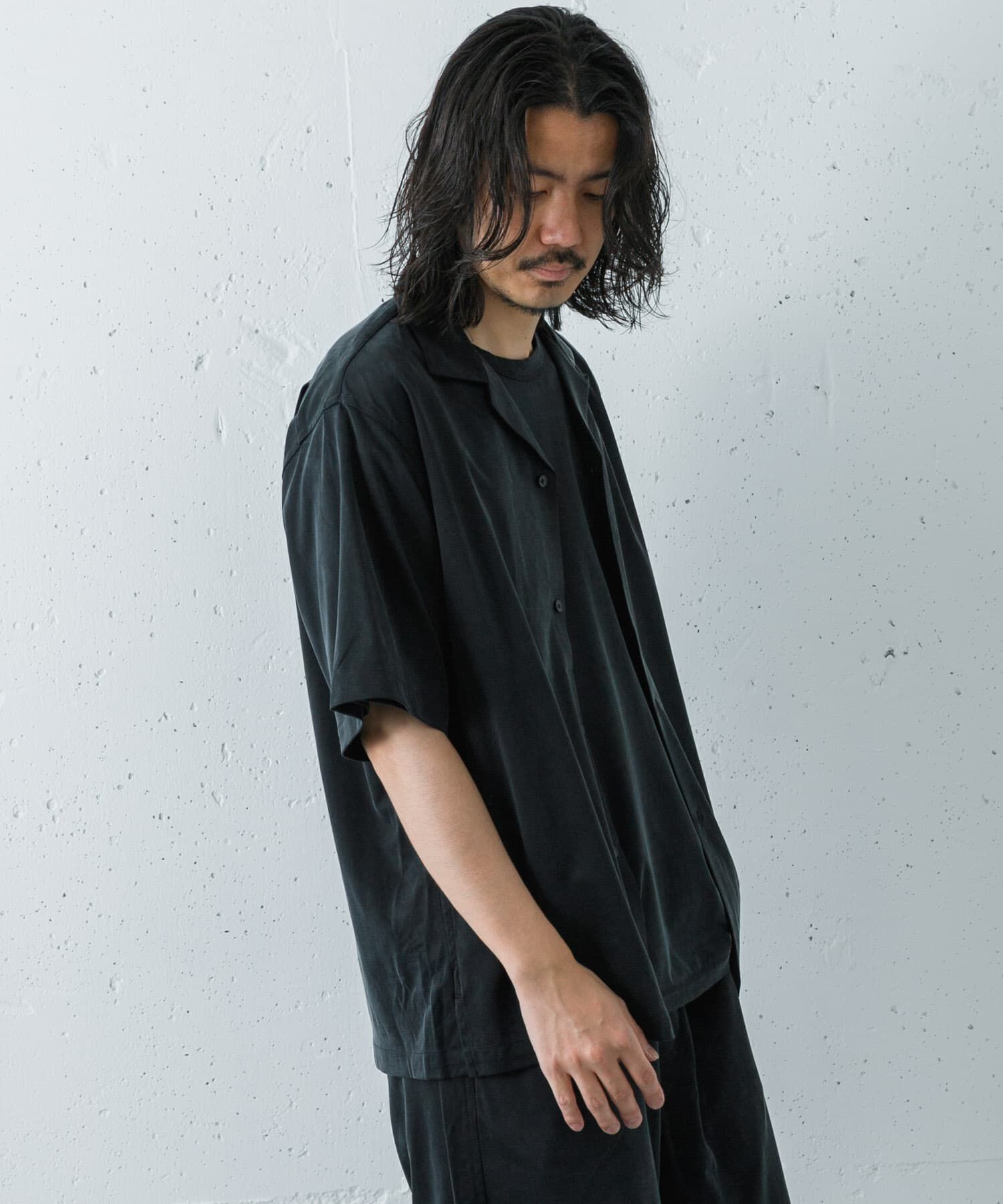 URBAN RESEARCH「『洗濯可』WASHABLE CUPRO SS O/C SHIRTS」|シャツ・ブラウス|