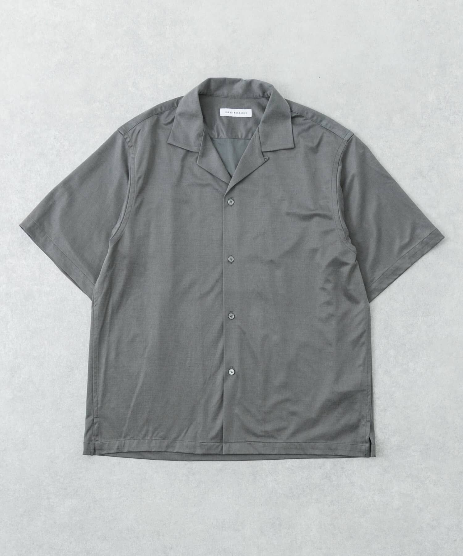 URBAN RESEARCH「『洗濯可』WASHABLE CUPRO SS O/C SHIRTS」|シャツ・ブラウス|