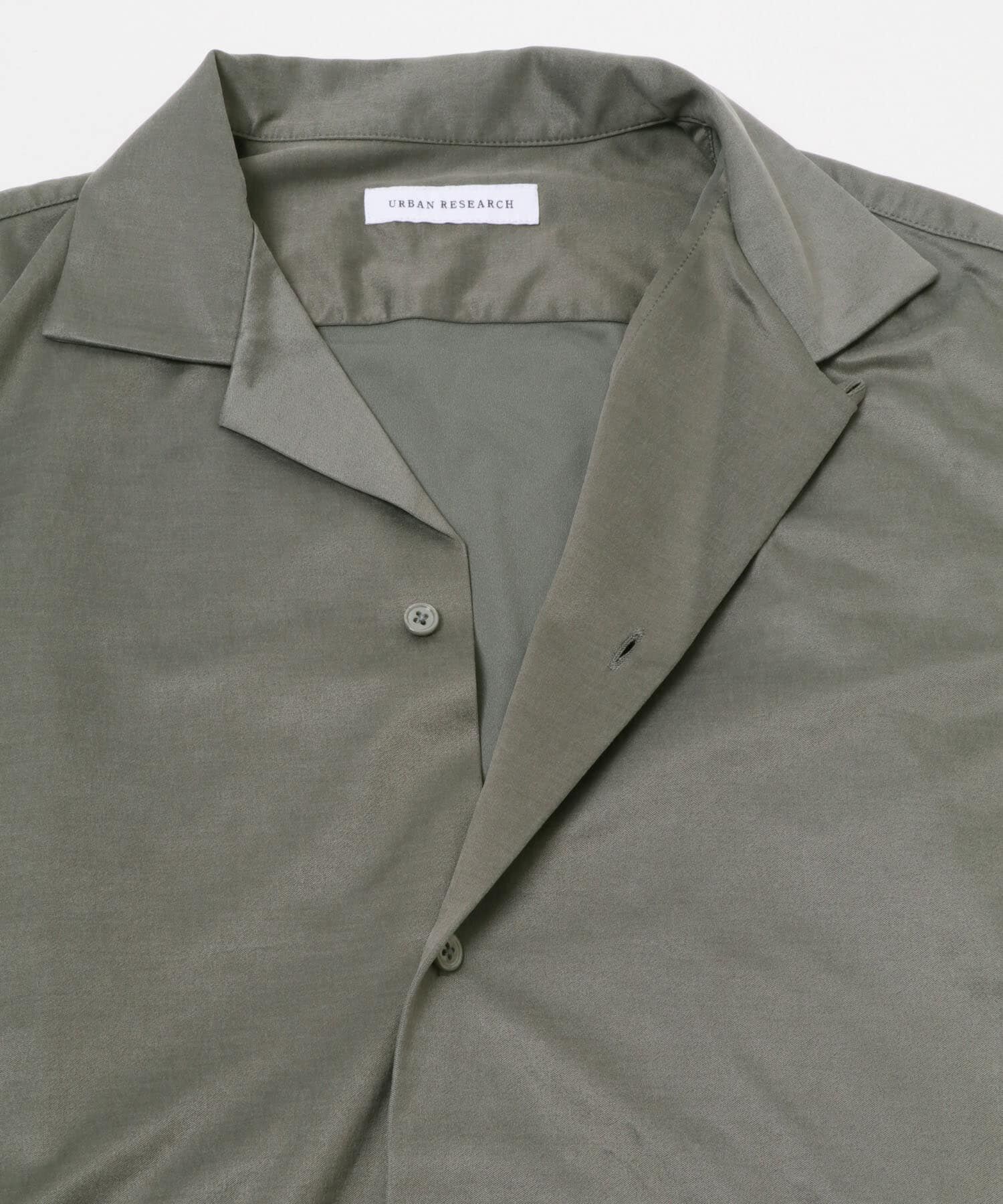 URBAN RESEARCH「『洗濯可』WASHABLE CUPRO SS O/C SHIRTS」|シャツ・ブラウス|