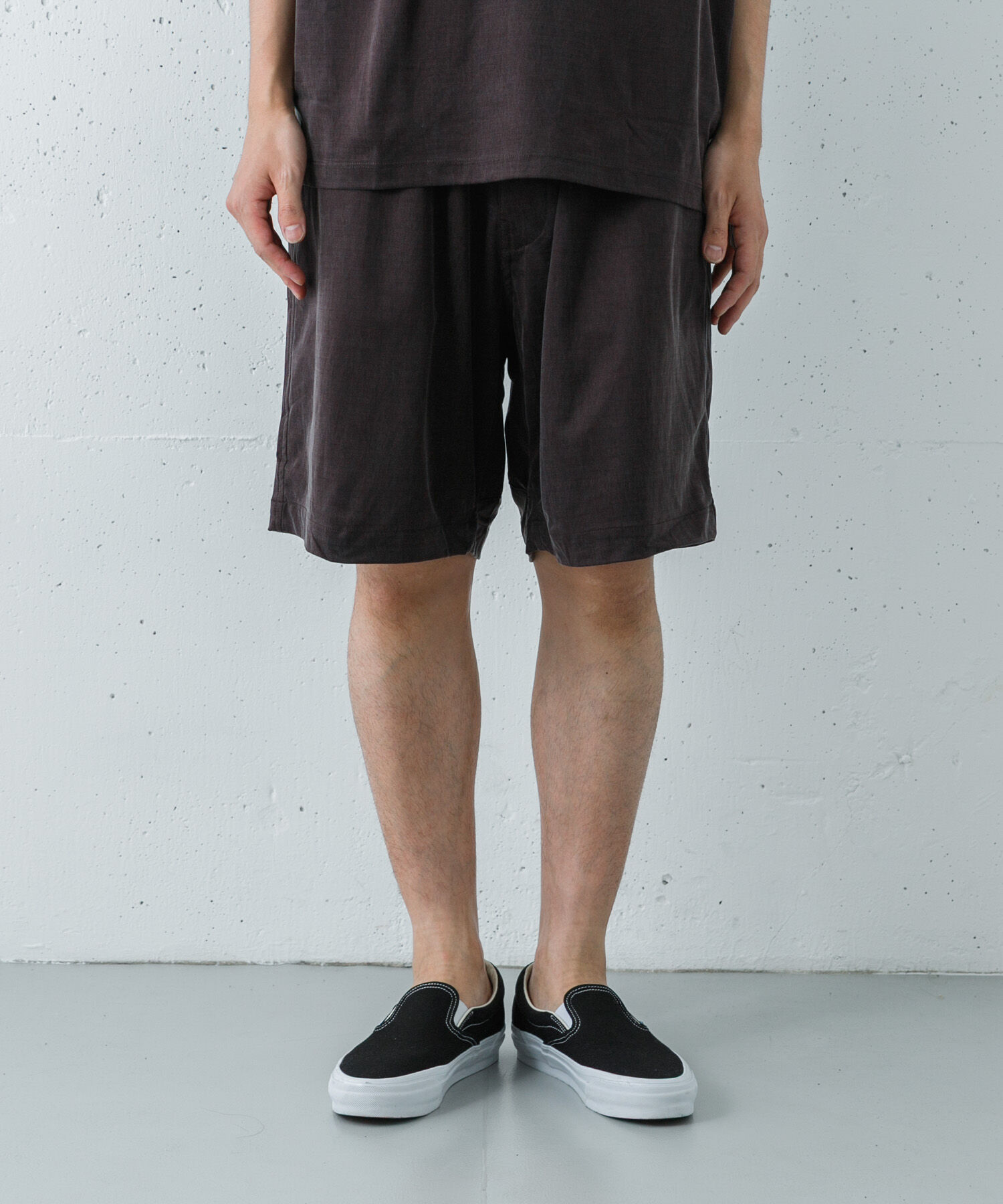 URBAN RESEARCH「『洗濯可』WASHABLE CUPRO SHORTS」|その他|ブラウン