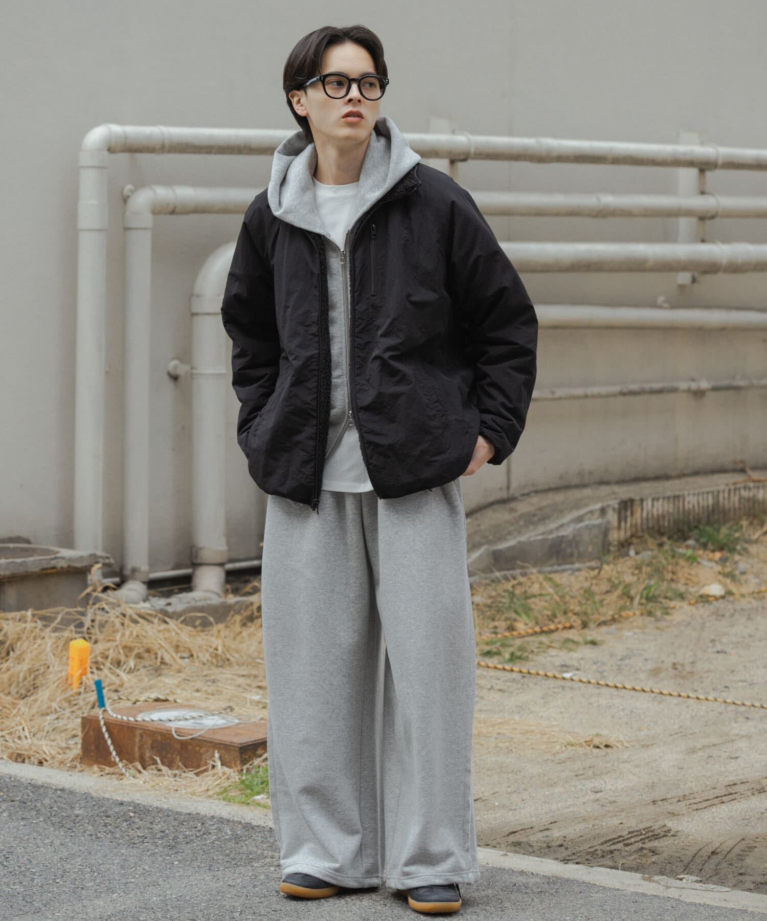 SENSE OF PLACE by URBAN RESEARCH「『ユニセックス』ユーティリティ2WAYブルゾン」|ブルゾン・スタジャン|
