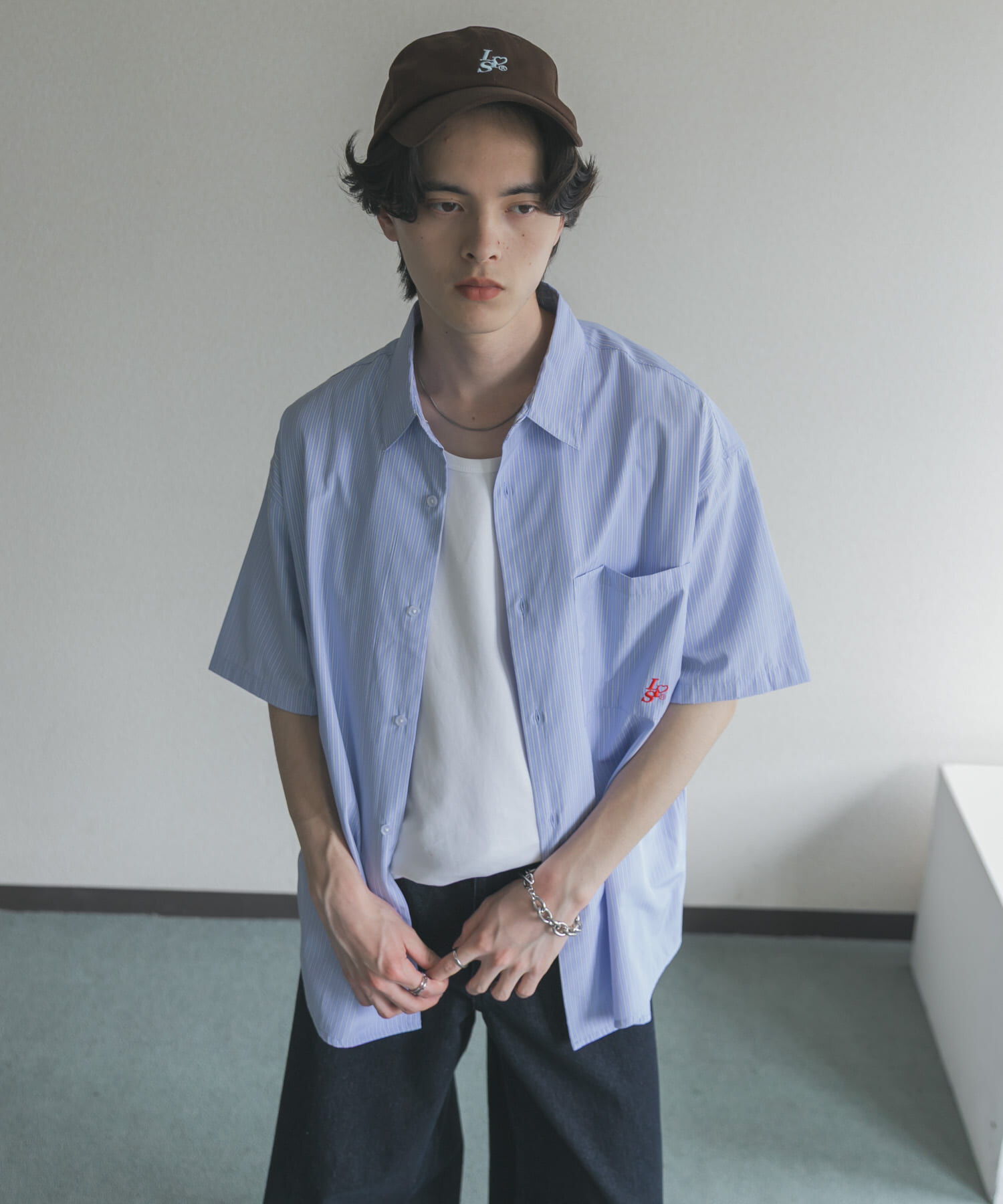 SENSE OF PLACE by URBAN RESEARCH「『別注』LOVE POP STUDIO&times;SENSE OF PLACE　シャツ」|シャツ・ブラウス|