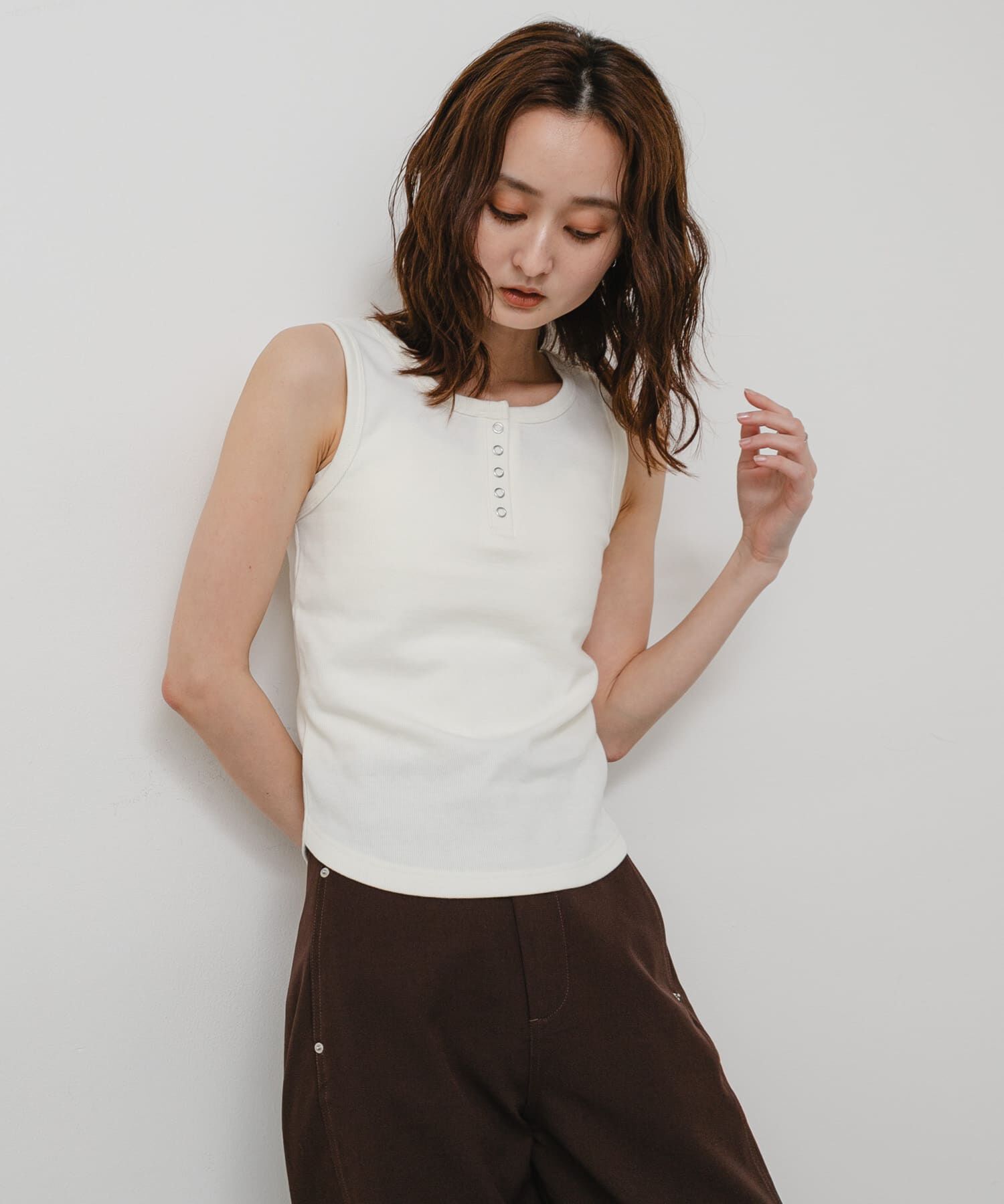 SENSE OF PLACE by URBAN RESEARCH「2WAYヘンリータンクトップ」|タンクトップ|