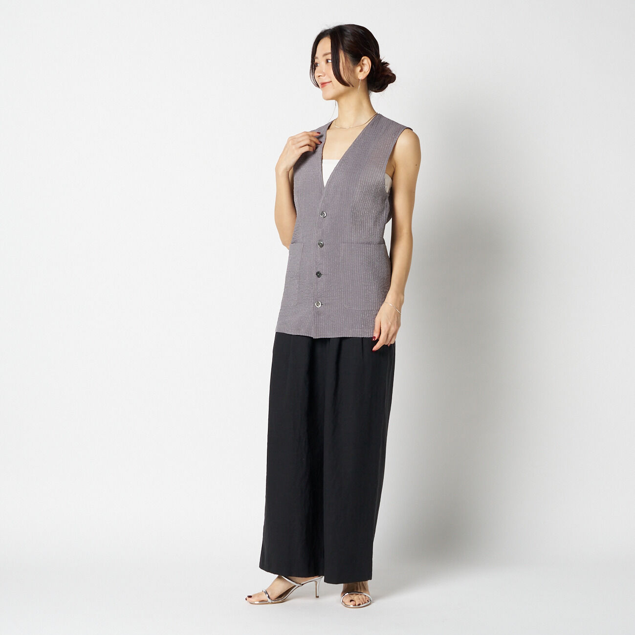 HELIOPOLE「HELIOPOLE FRENCH LINEN PANTS」|チノ|