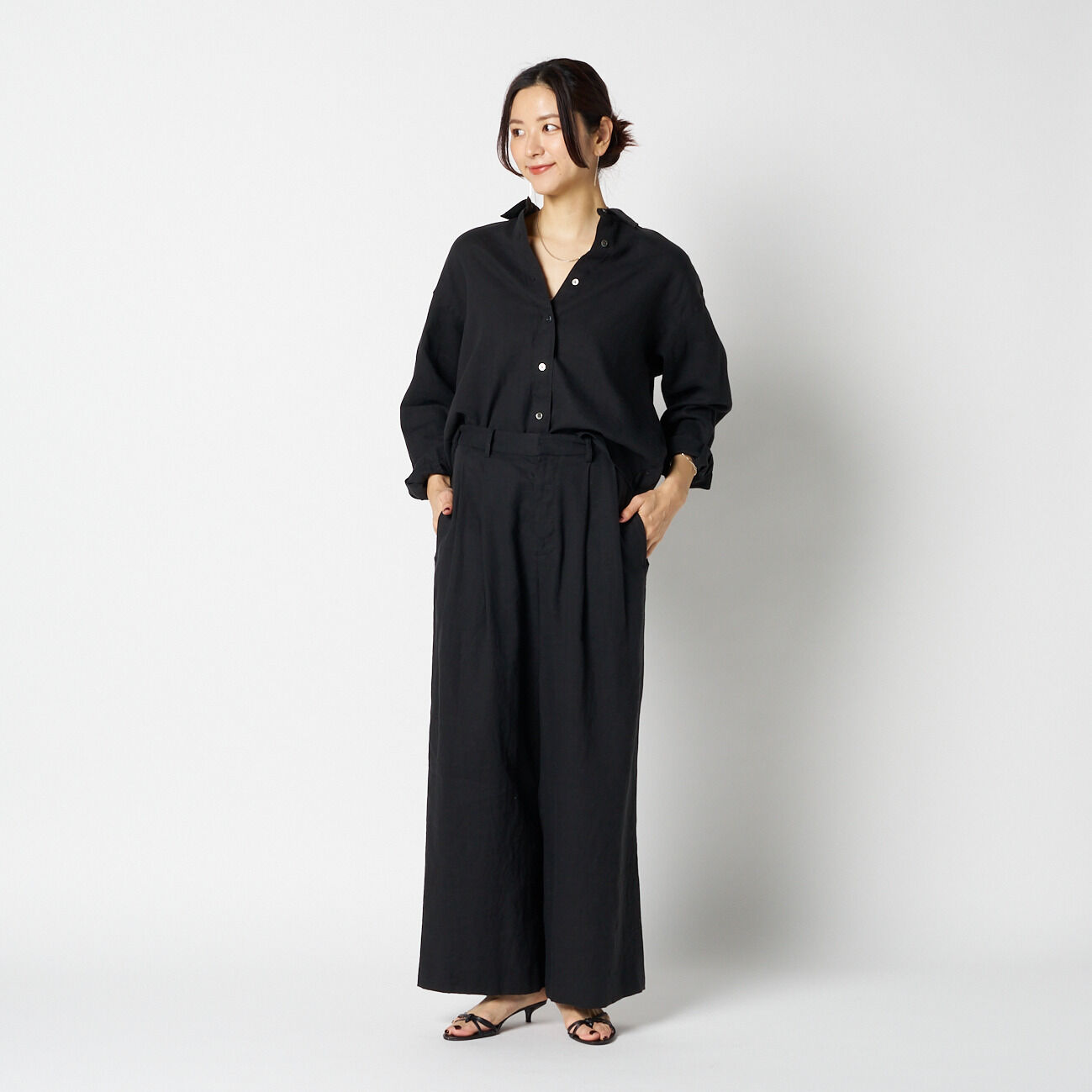 HELIOPOLE「HELIOPOLE FRENCH LINEN PANTS」|チノ|
