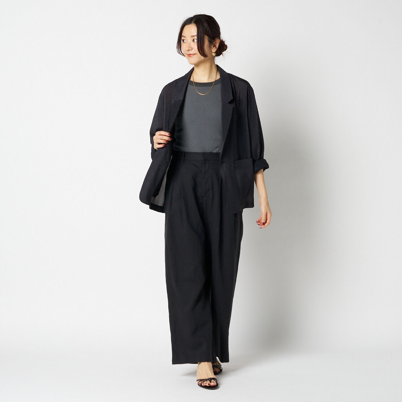 HELIOPOLE「HELIOPOLE FRENCH LINEN PANTS」|チノ|