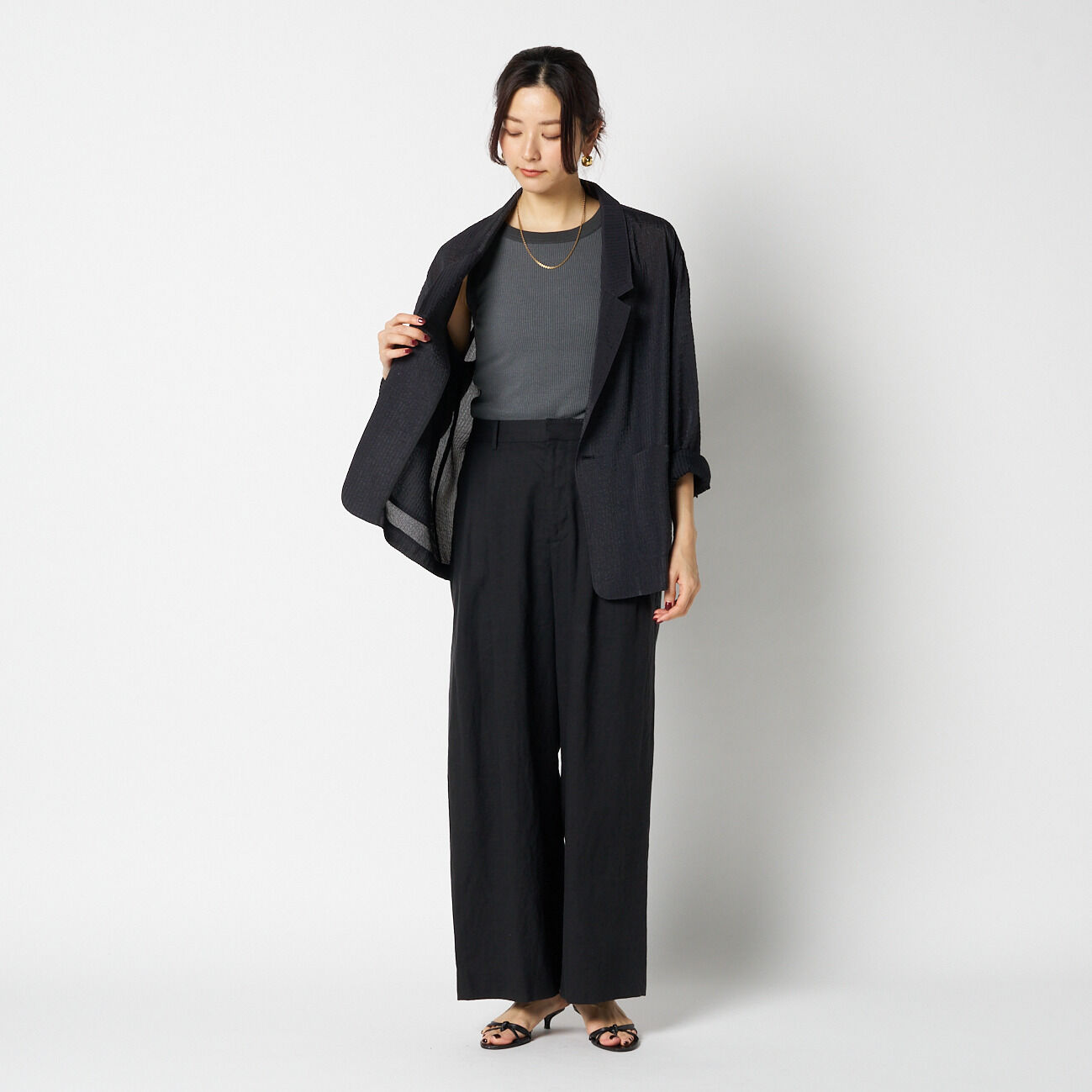 HELIOPOLE「HELIOPOLE FRENCH LINEN PANTS」|チノ|