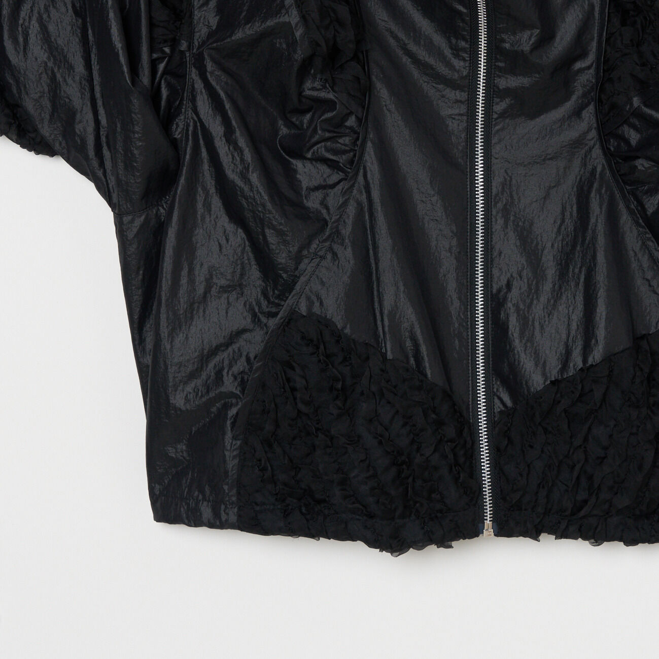  「muller of yoshiokubo RUFFLE CHIFFON BLOUSON」|ブルゾン・スタジャン|