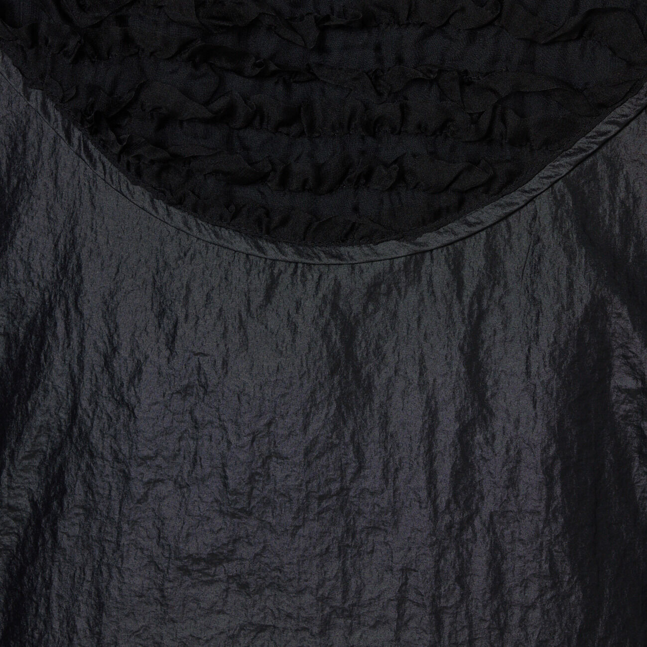  「muller of yoshiokubo RUFFLE CHIFFON BLOUSON」|ブルゾン・スタジャン|