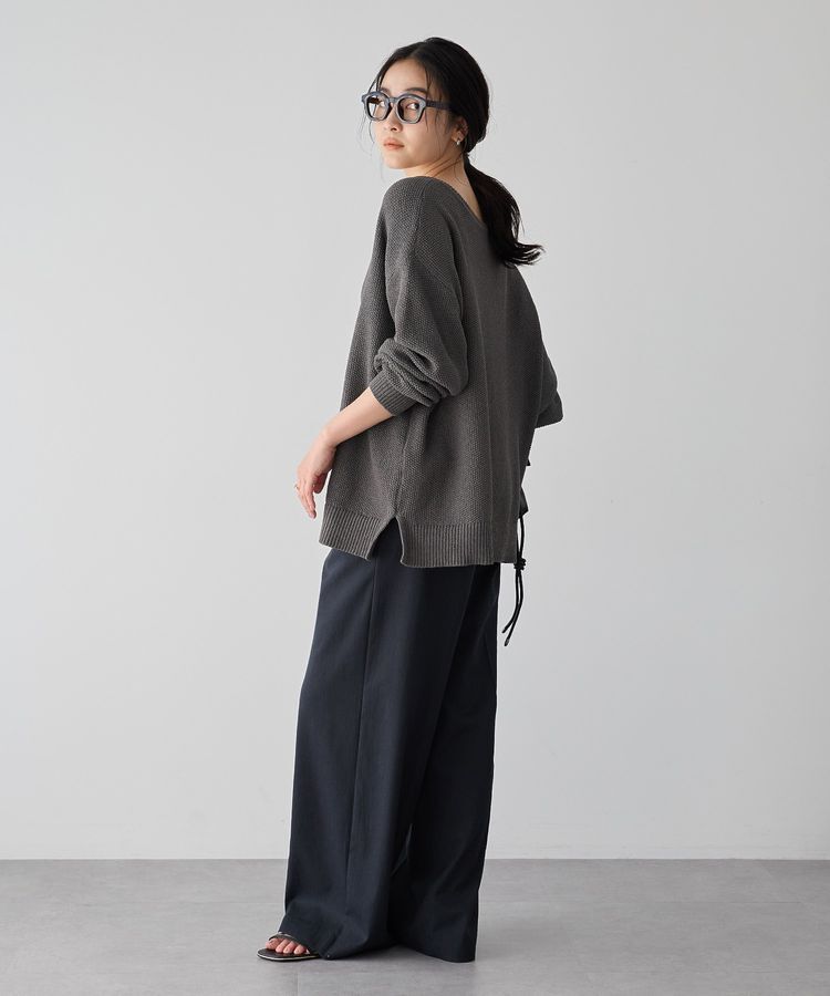 YECCA VECCA「メタルホックワイドパンツ」|その他|