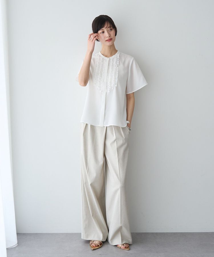 YECCA VECCA「メタルホックワイドパンツ」|その他|