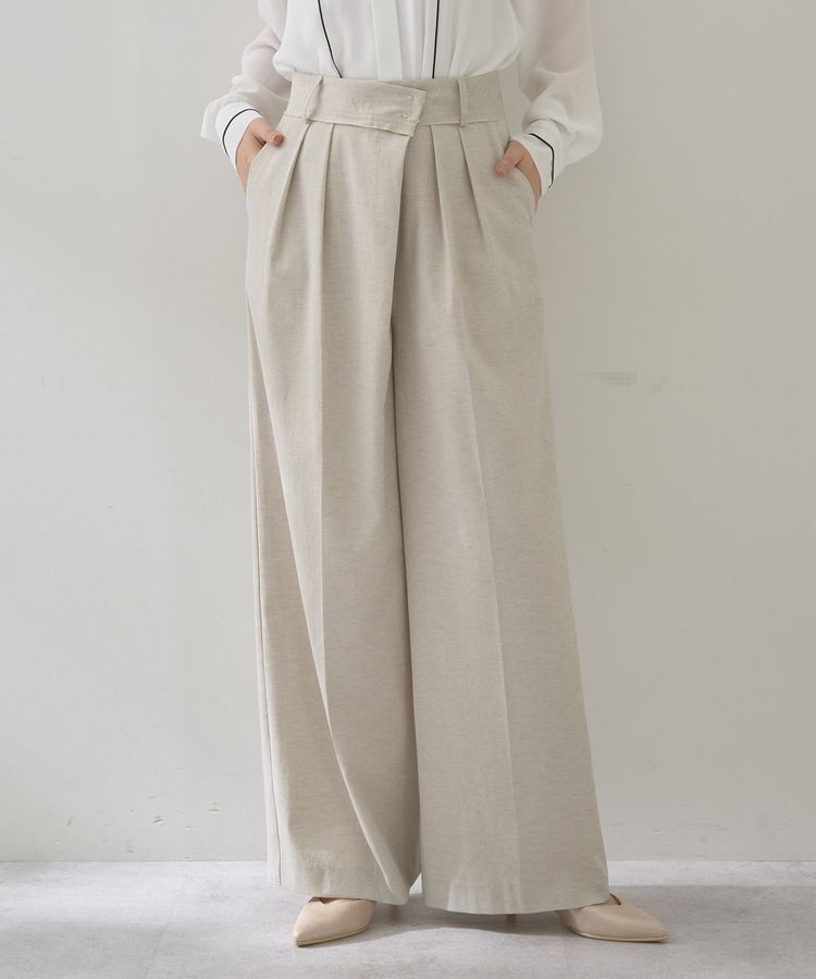 YECCA VECCA「メタルホックワイドパンツ」|その他|