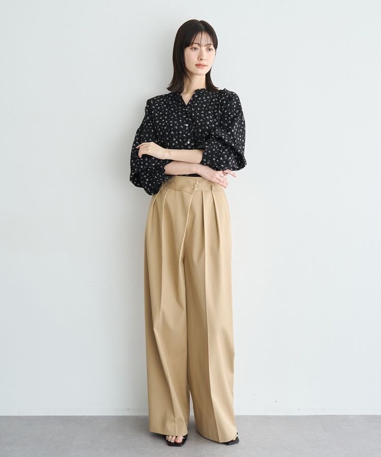 YECCA VECCA「メタルホックワイドパンツ」|その他|