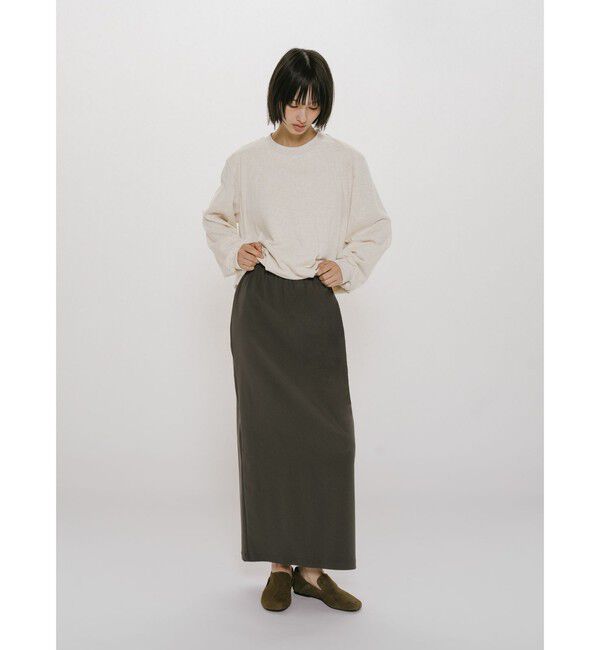MIDIUMISOLID「MIDIUMISOLID for Ladies バルーンスウェットプルオーバー」|Tシャツ・カットソー|