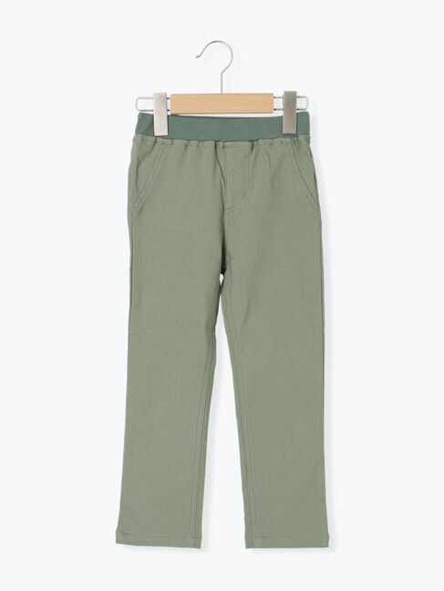 Samansa Mos2 Lagom「ストレッチツイルパンツ」|その他|カーキ