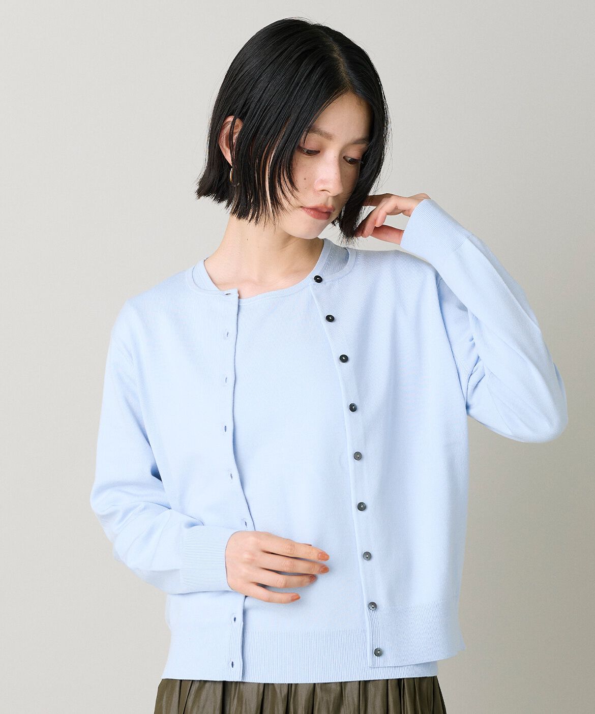 アンサンブルニット｜品よく細見えする大人の上質アンサンブル（DAY by