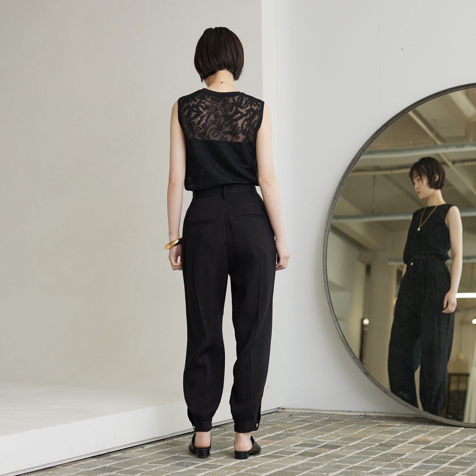 GALLEST「【セットアップ可能】リネンミックスジョグパン」|その他|