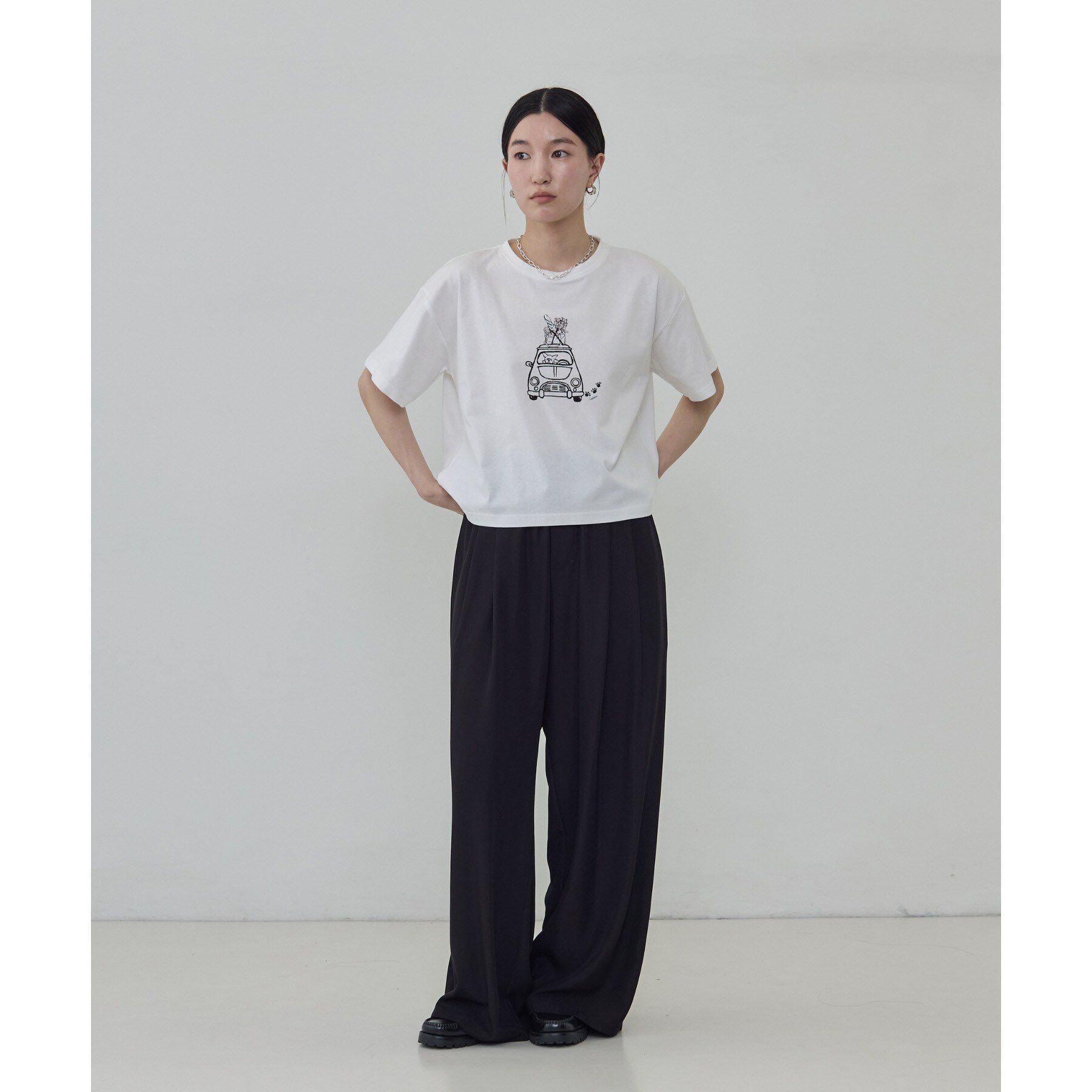 GALLEST「フレンチブルTシャツ」|Tシャツ・カットソー|