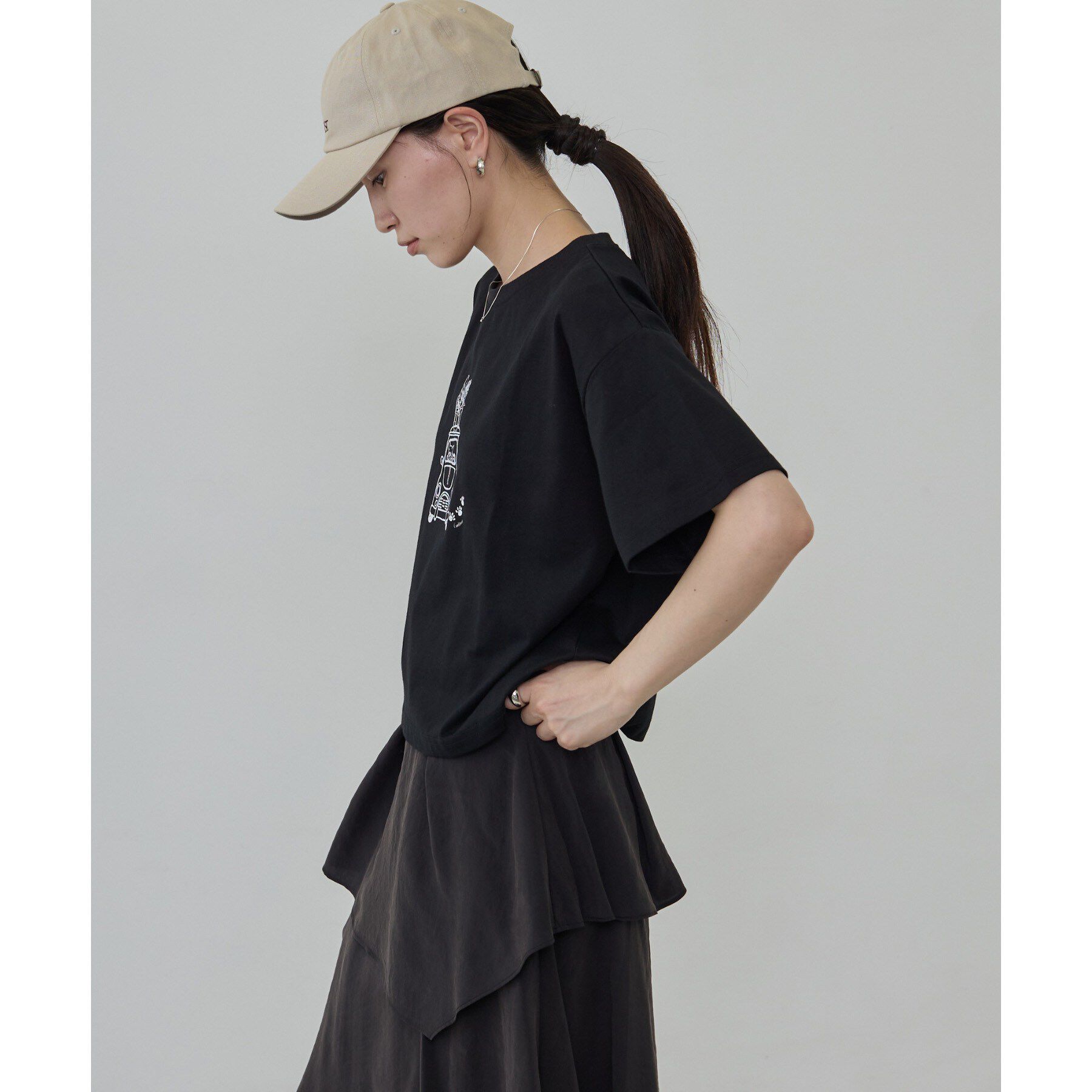 GALLEST「フレンチブルTシャツ」|Tシャツ・カットソー|