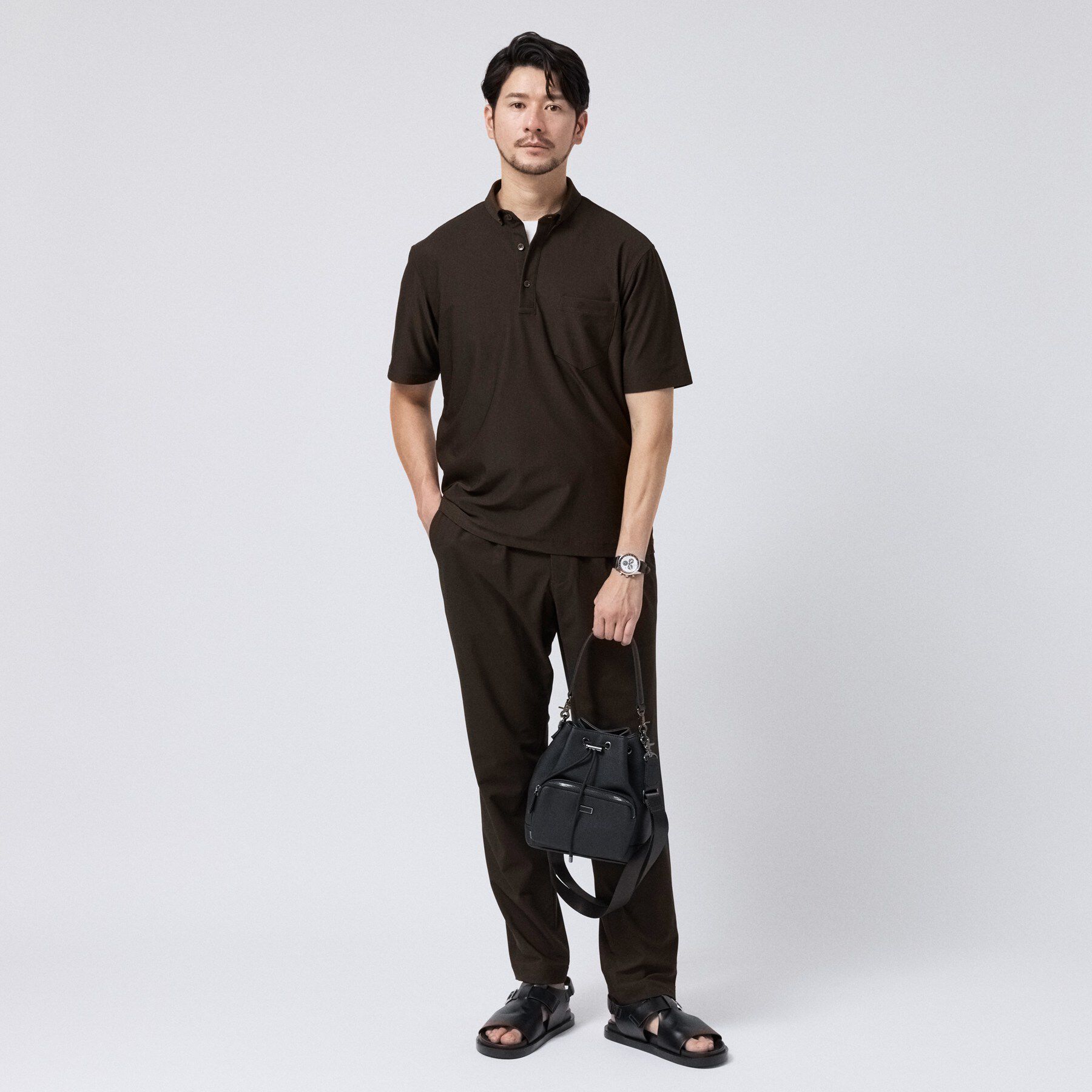 TAKEO KIKUCHI「【通気性】AIR TOOL ポロシャツ」|ポロシャツ|