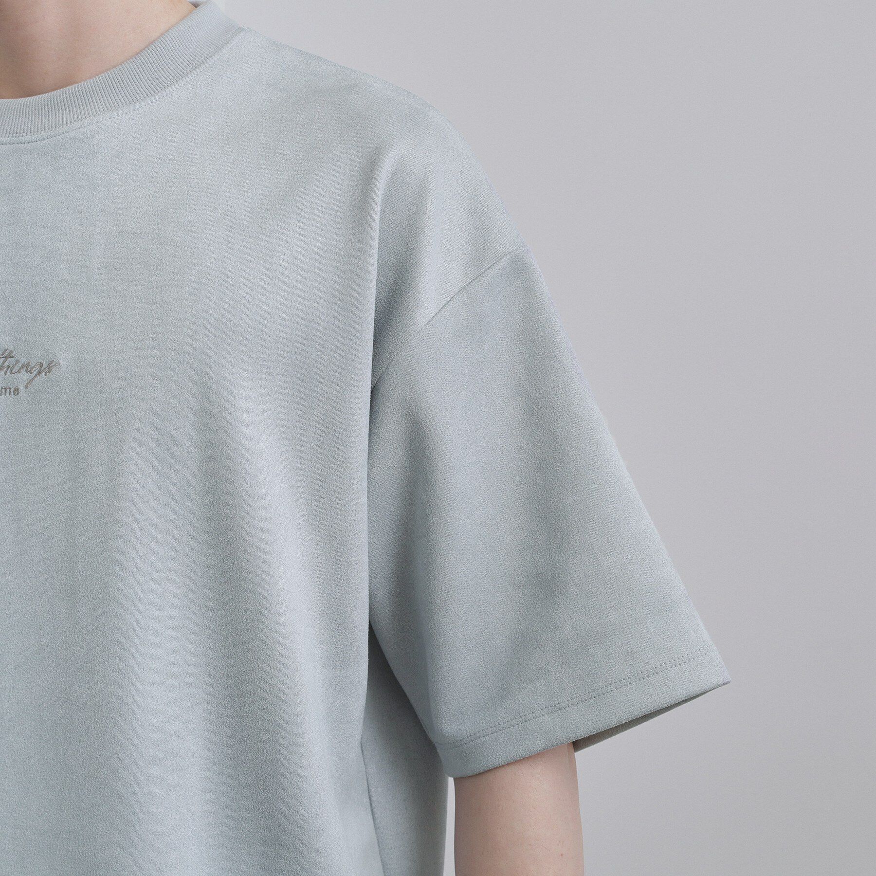 tk.TAKEO KIKUCHI「ポンチスエードタッチTシャツ」|Tシャツ・カットソー|